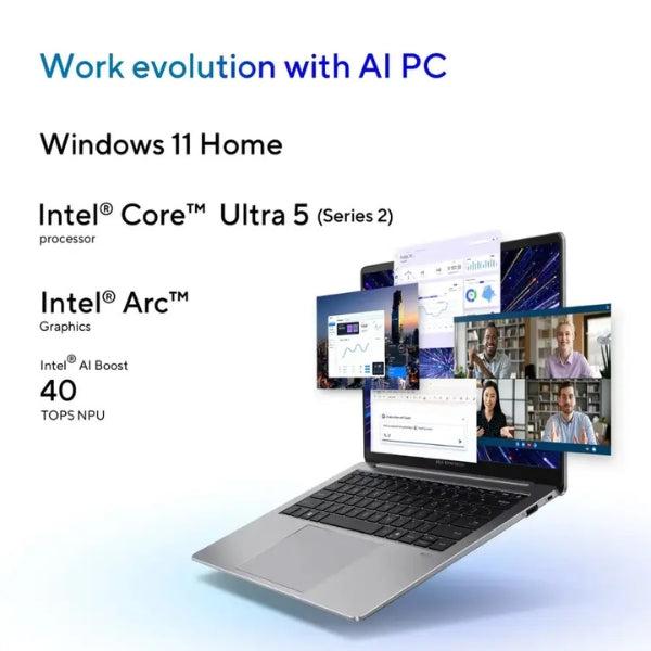 Laptop-ASUS-ExpertBook-P5-Intel-Core-Ultra-5-Series-2-16GB-RAM-512GB-SSD-14-Intel-Arc-Misty-Grey