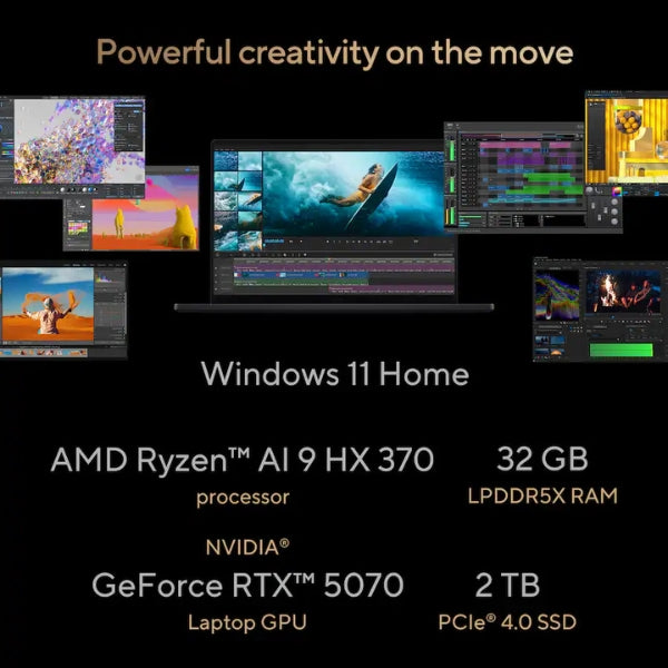 Laptop-ASUS-ProArt-P16-16-3K-120Hz-OLED-Touchscreen-Copilot+-PC-AMD-Ryzen-AI-9-HX-370-32GB-RAM-2TB-SSD-RTX-5070-Win-11-Nano-Black