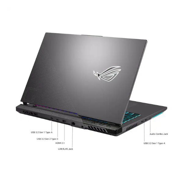 Laptop-ASUS-ROG-Strix-G17-AMD-Ryzen-9-7845HX-(2,5GHz)-64GB-RAM-4TB-SSD-17,3-NVIDIA-GeForce-RTX-4060-Win-11-Pro-Gray