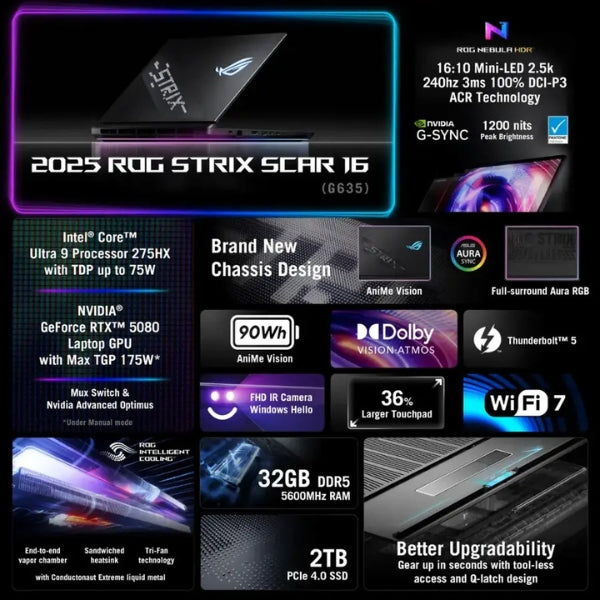 Laptop-ASUS-ROG-Strix-SCAR-16-Intel-Core-Ultra-9-Series-2-32GB-RAM-2TB-SSD-16-NVIDIA-GeForce-RTX-5080-Off-Black