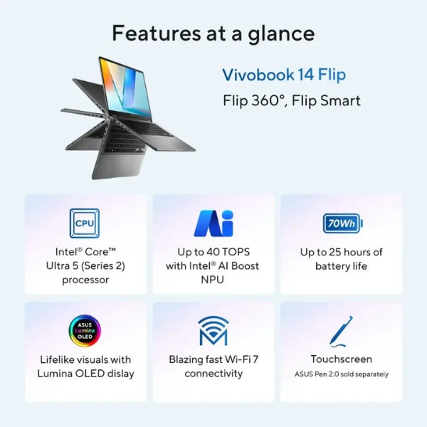 Laptop-ASUS-Vivobook-14-Flip-2-en-1-Touchscreen-Intel-Core-Ultra-5-Series-2-16GB-RAM-512GB-SSD-14-Intel-Arc-Matte-Gray