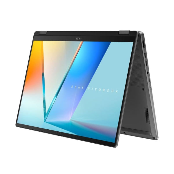 Laptop-ASUS-Vivobook-14-Flip-TP3407AA-MS99T-OLED-2-en-1-Intel-Core-Ultra-9-386H-(1,6GHz)-32-GB-RAM-1-TB-SSD-14-Intel-Graphics-Matte-Gray