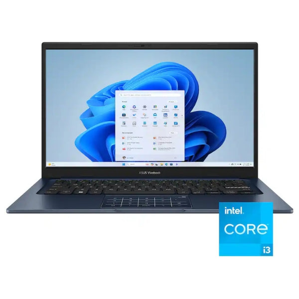 Laptop ASUS Vivobook 14 Intel Core i3-1315U - 8 GB RAM - 128 GB SSD - 14 Intel UHD Graphics - Quiet Blue - X1404VA-I38128
