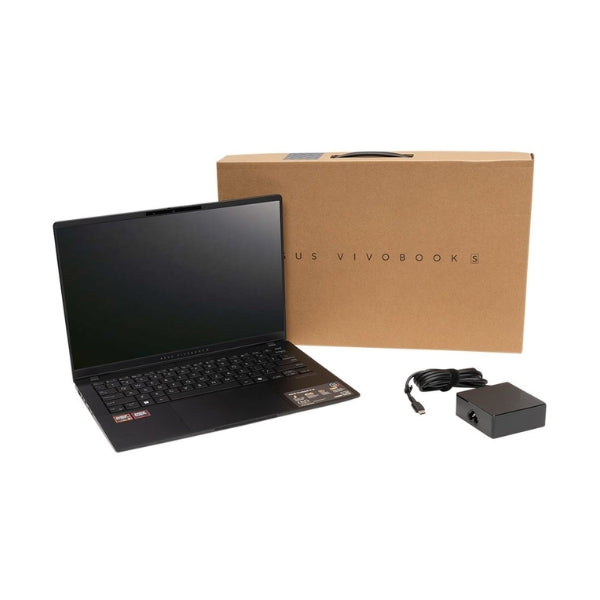 Laptop-ASUS-Vivobook-S14-M5406-14-AMD-Ryzen-AI-9-365-2,0GHz-24GB-1TB-SSD-AMD-Radeon-880M-Graphics-Neutral-Black