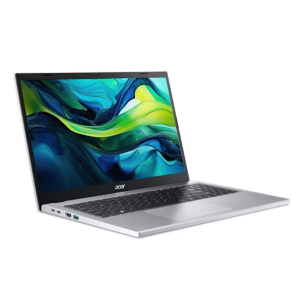 Laptop Acer Aspire Go 15 15.6” Touch – AMD Ryzen 5 7520U – 8 GB RAM – 512 GB SSD – Pure Silver – AG15-21PT-R5