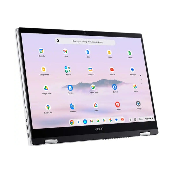 Laptop-Acer-Chromebook-Plus-Spin-514-Google-AI-Touchscreen-MediaTek-Kompanio-Ultra-910-(3,62GHz)-12-GB-RAM-256-GB-UFS-14-MediaTek-Integrated-Graphics-Chrome-OS-Platinum-Silver