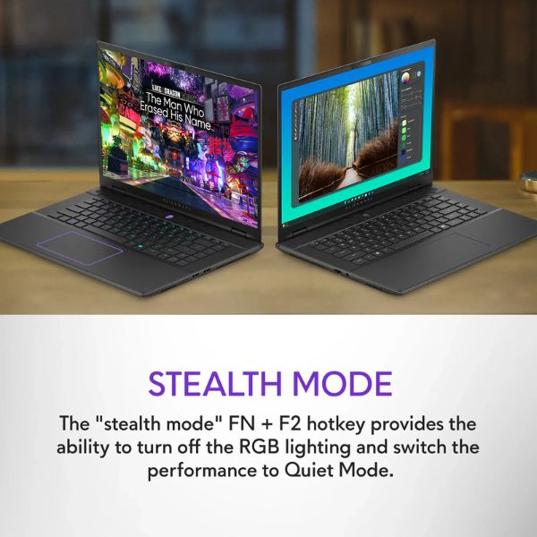 Laptop gaming Alienware m16 R2 QHD+ 240Hz Intel Core Ultra 7 / RTX 4070 / 16GB RAM / 1TB SSD / AWM16-7025BLK-PUS