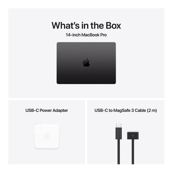 Laptop Apple MacBook Pro 14 - Apple M5 10-Core - 16GB Unified Memory - 512GB SSD - Apple 10-Core GPU - Space Black - MDE04LL/A