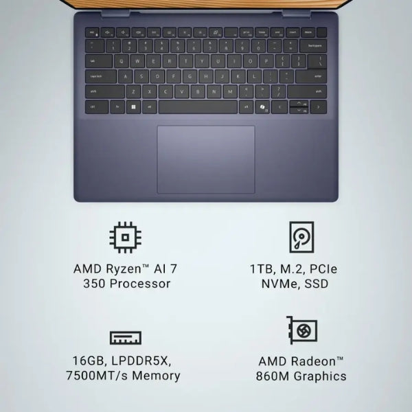 Laptop-Dell-Plus-2-en-1-Touchscreen-AMD-Ryzen-AI-7-Series-300-16GB-RAM-1TB-SSD-14-AMD-Radeon-840M-Midnight-Blue