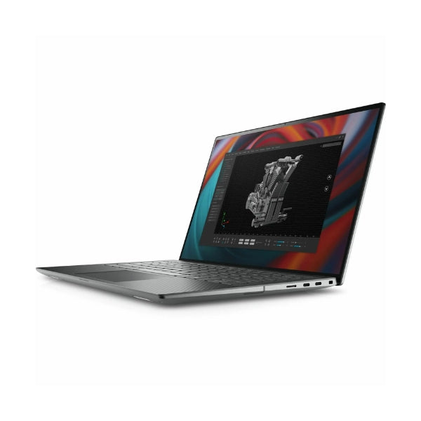 Laptop Dell Precision 5000 Intel Core Ultra 7 16GB 512GB SSD 14 NVIDIA RTX A1000 Aluminum Titan Gray 7T7WH