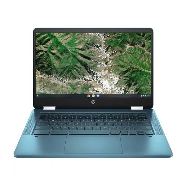 Laptop-HP-14-Touch-Chromebook-Intel-Celeron-N4120-Memoria-RAM-4GB-Disco-64GB-eMMC-verde-azulado-14A-CA0790WM-front