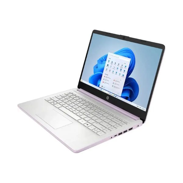 Laptop HP 14-dq6014dx 14" Intel N150 4GB DDR4 128GB UFS Windows 11 Home Honey Lavander