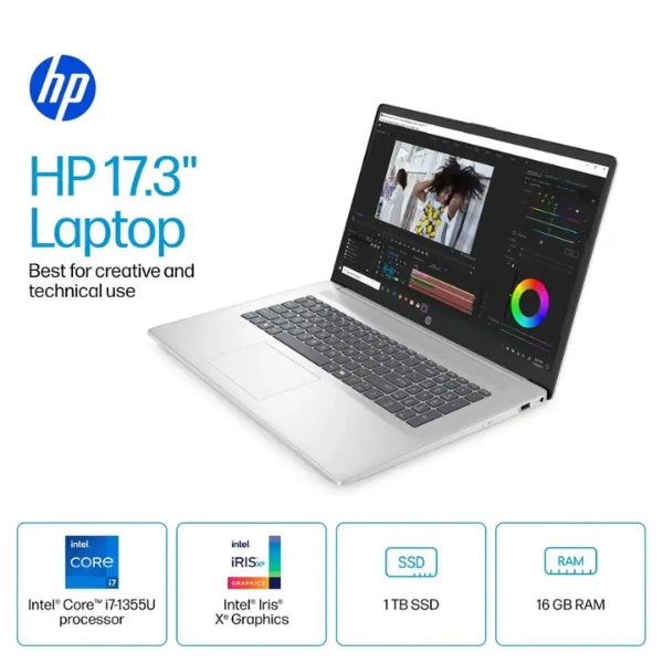 Laptop-HP-Full-HD-Intel-Core-i7-1355U-16GB-RAM-1TB-SSD-17,3-Intel-Iris-Xe-Graphics-Win-11-Home-Natural-Silver
