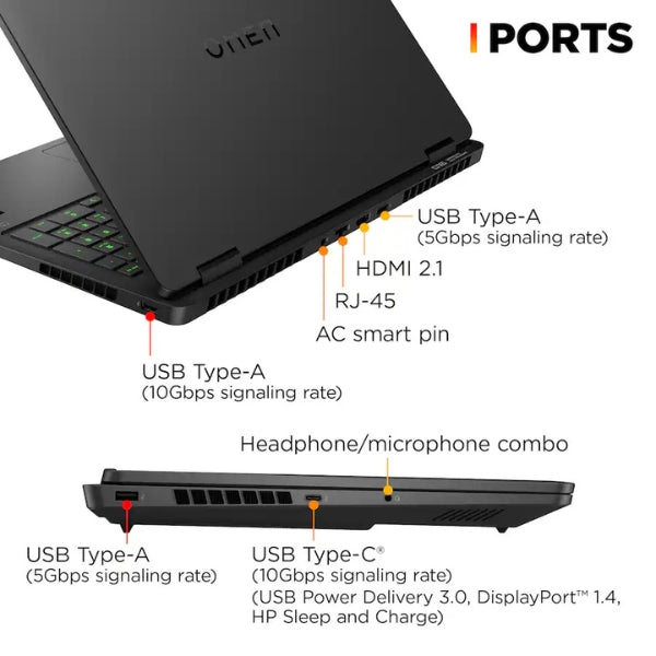 Laptop-HP-OMEN-16-2K-144Hz-Gaming-Intel-Core-Ultra-7-255H-(2,1GHz)-16GB-RAM-1TB-SSD-16-NVIDIA-GeForce-RTX-5060-Shadow-Black