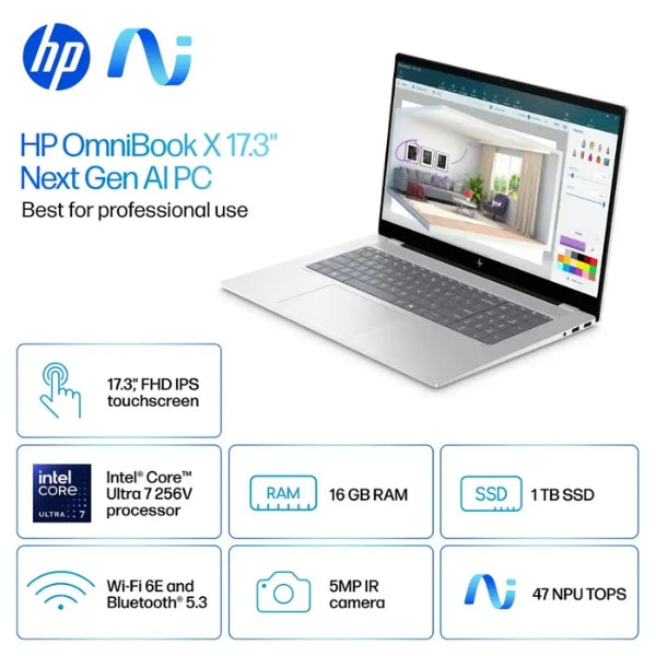 Laptop-HP-OmniBook-X-Intel-Core-Ultra-7-16GB-RAM-1TB-SSD-17,3-Intel-Arc-Windows-11-17-dd0013dx-Glacier-Silver