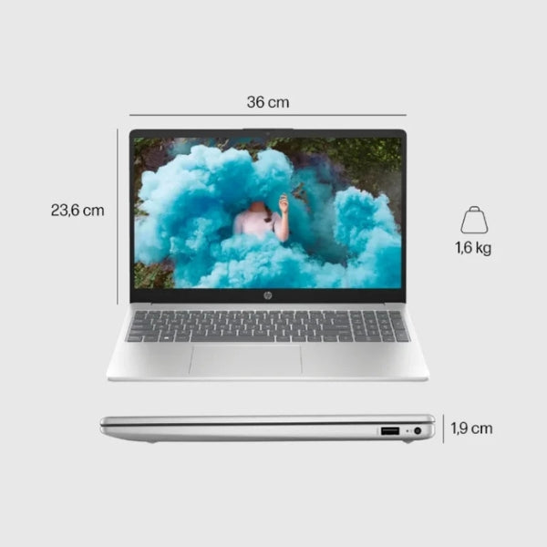 Laptop-HP-Pavilion-Touchscreen-Intel-Core-i5-1235U-16GB-RAM-512GB-SSD-+160GB-Docking-Station-Set-15,6-Intel-Iris-Xe-Graphics-Win-11-Silver