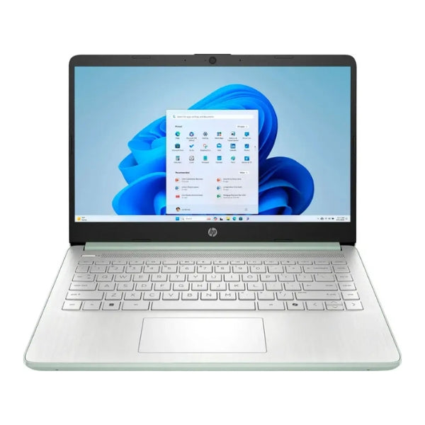 Laptop HP 14-DQ6013DX 14" - Intel Processor N150 - 4GB DDR4 - 128GB UFS - Intel Graphics - Willow Green