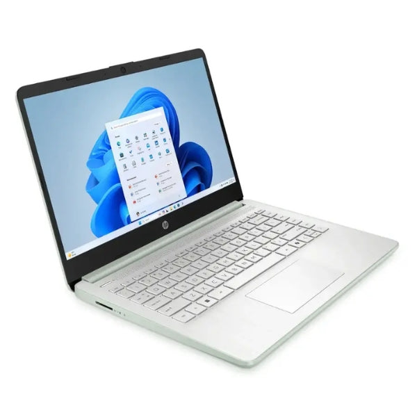 Laptop HP 14-DQ6013DX 14" - Intel Processor N150 - 4GB DDR4 - 128GB UFS - Intel Graphics - Willow Green