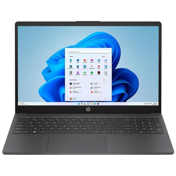 Laptop - HP 15-fd0128ca - 15.6" Full HD - Intel Core i5-1334U - 16GB RAM - 512GB SSD - Windows 11 Home - Chalkboard Gray-front