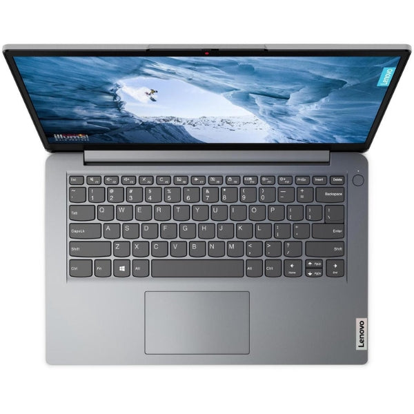 Laptop Lenovo IdeaPad 1i 14" Intel Celeron N4500 Pantalla 14" HD - Gray - 4GB DDR4 - 128GB eMMC - Intel UHD Graphics - 82LV0075US