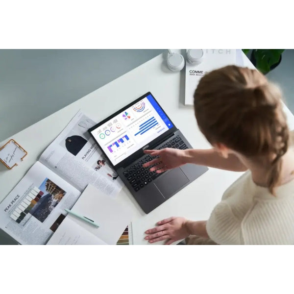 Laptop-MSI-Modern-13-Intel-Core-7-Series-1-16GB-RAM-1TB-SSD-13,3-Intel-Arc-Platinum-Gray