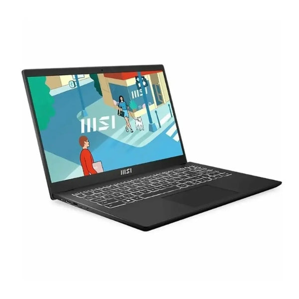 Laptop-MSI-Modern-15-B13M-Intel-Core-i5-1334U-(1,3GHz)-16GB-RAM-512GB-SSD-15,6"-Intel-Iris-Xe-Graphics-Win-11-Home-Classic-Black