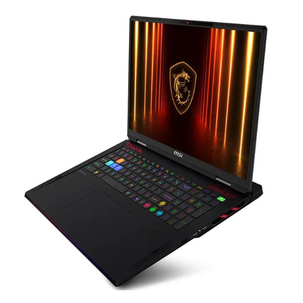 Laptop MSI Raider A2XWJG-069US Intel Core Ultra 9 285HX 64GB RAM 2TB SSD 18" NVIDIA GeForce RTX 5090 Win 11 Pro - Core Black