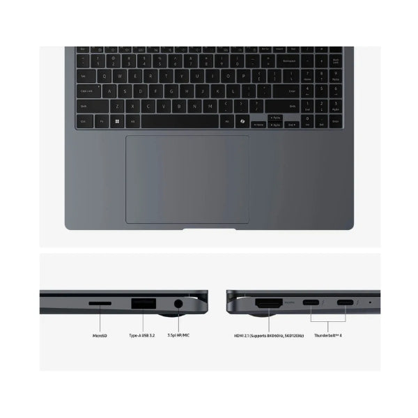 Laptop Samsung Galaxy Book4 Pro 360 2-in-1 Intel Core Ultra 7 16GB RAM 1TB SSD 16" AMOLED Touch-Screen Moonstone Intel Arc