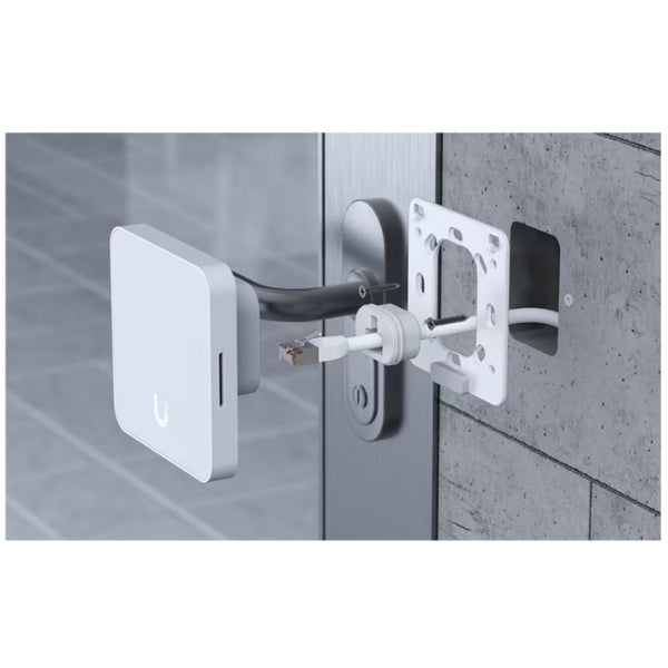 Lector-de-Acceso-Ubiquiti-UniFi-Reader-Flex-Blanco-IP55-NFC-PIN-PoE-para-Interior-Exterior