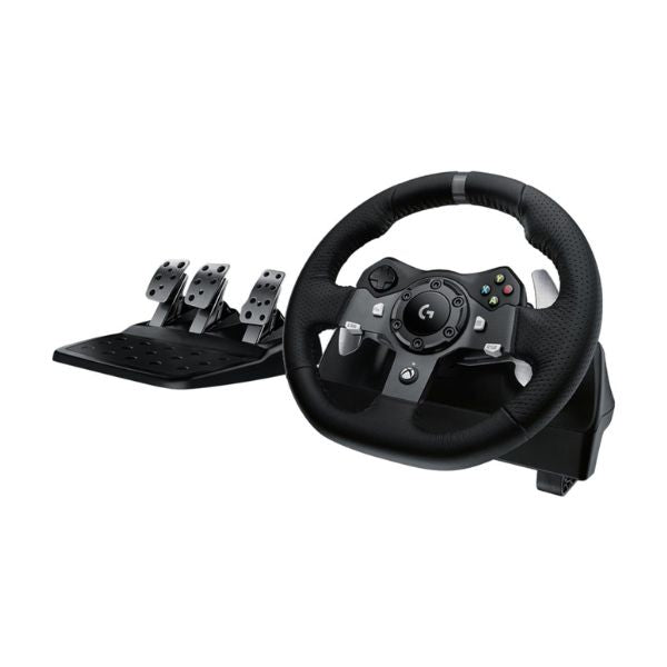Logitech-G920-Driving-Force-Racing-Volante-y-pedales-de-piso-diagonal