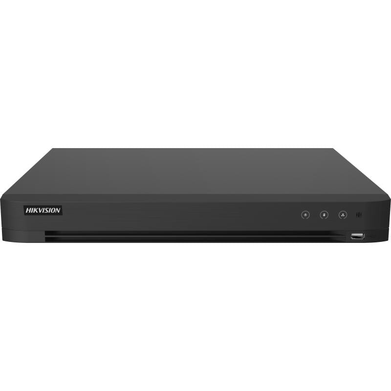 DVR Hikvision - 8 Megapixel (4K) - Audio por Coaxitron - ACUSENSE - Reconocimiento Facial - IDS-7216HUHI-M2/XT