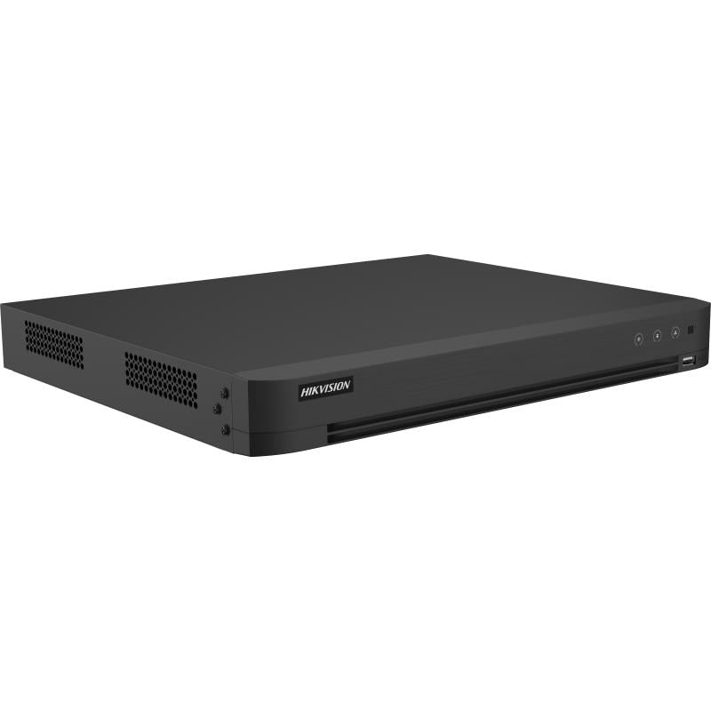 DVR Hikvision - 5 Megapixel Lite - 3K Lite - Acusense (Evita Falsas Alarmas) - Audio por Coaxitron - 2 Bahías de Disco D