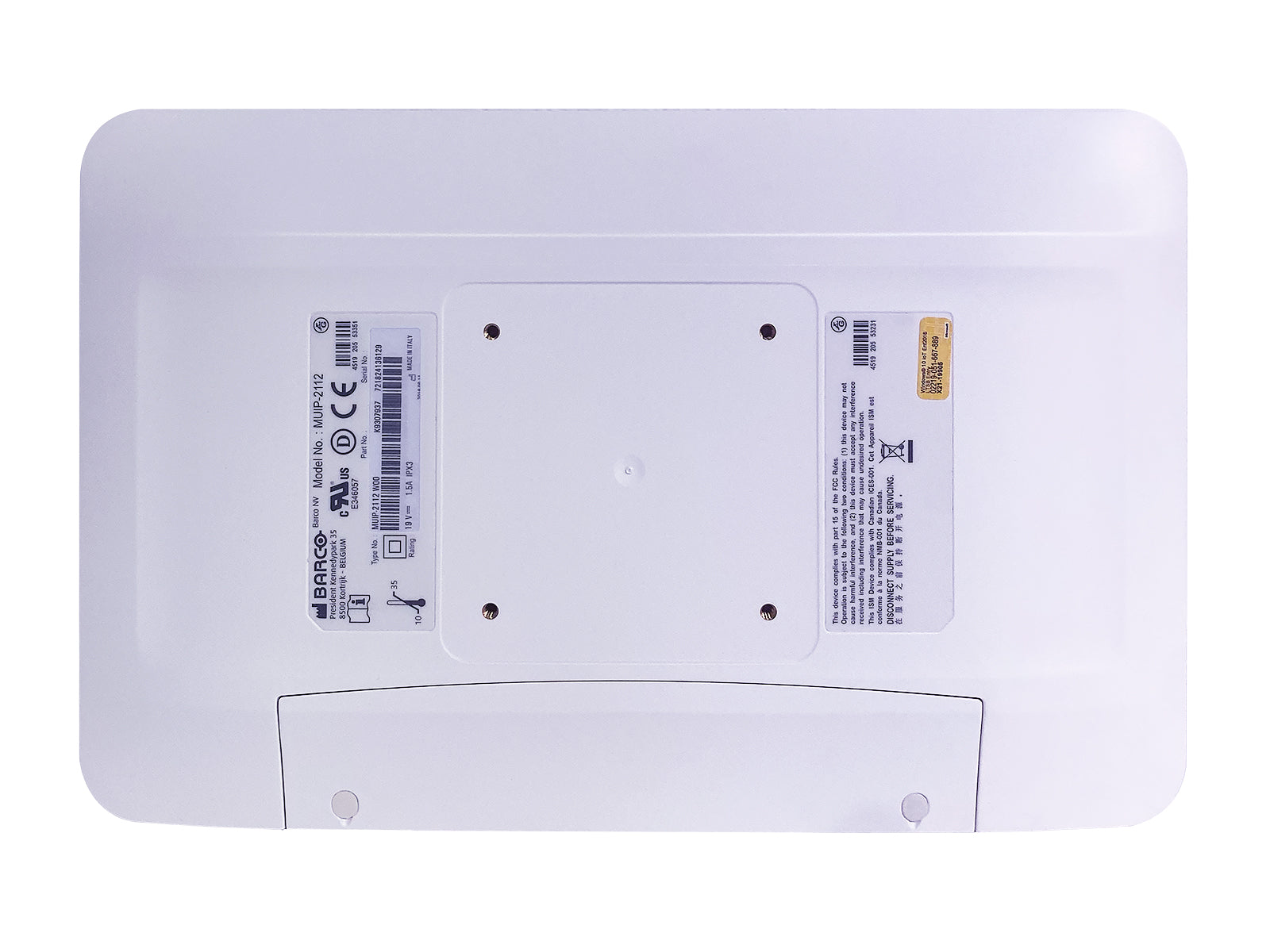 Monitor Médico Barco MUIP-2112 12.5" – Color – Revisión Clínica (4)