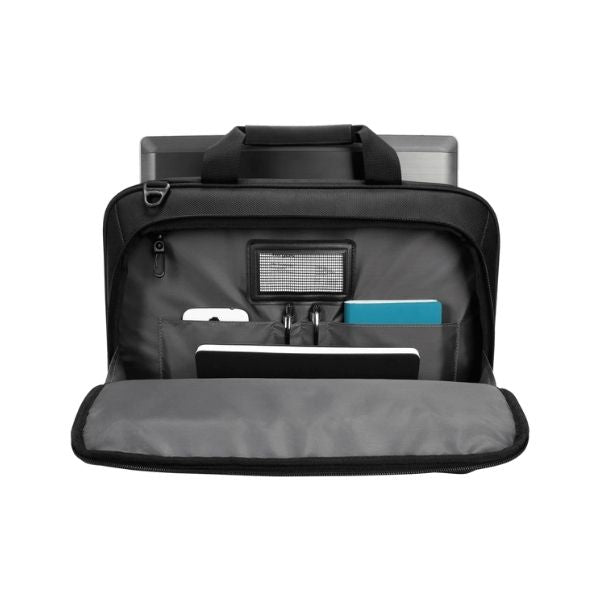 Maletin-Targus-Portatil-CITY-LITE-TOPLOAD-para-Laptop-15.6-NYLON-Negro-TBT053US-open2