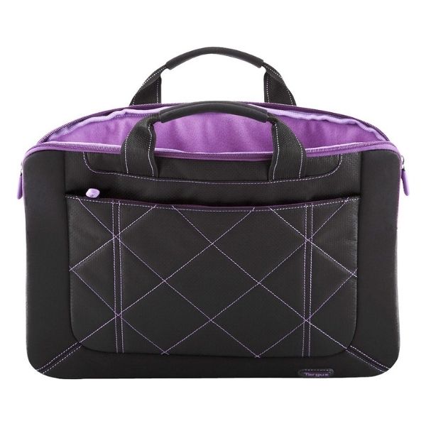 Maletin-Targus-Pulse-para-Laptop-16-Nylon-Negro-Morado-TSS57401US-front2
