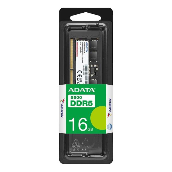 Memoria RAM ADATA 16GB DDR5 5600MHz – Para Laptop