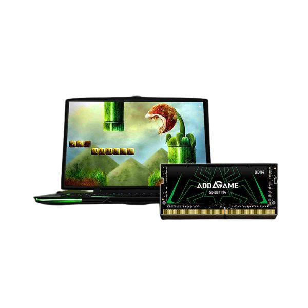 Memoria RAM Addlink AddGame 8GB 3200MHz DDR4 CL22 SODIMM para Notebook - AG8GB32C22N4S