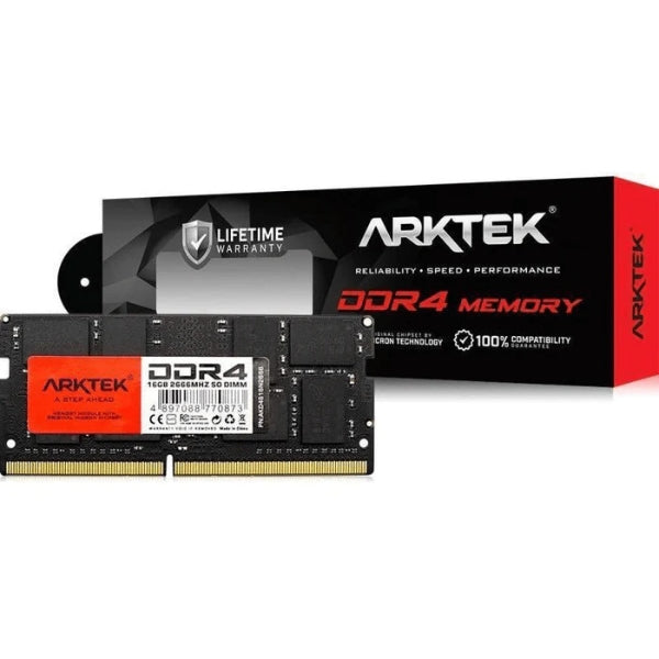 Memoria - RAM - Arktek - 8GB - DDR4 - 3200MHz - DIMM - Para - PC - AKD4S8P3200