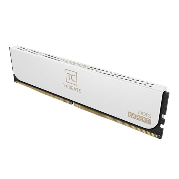 Memoria RAM TeamGroup T-Create Expert 48GB (2x24GB) DDR5 7200MHz UDIMM – Para PC – Blanco