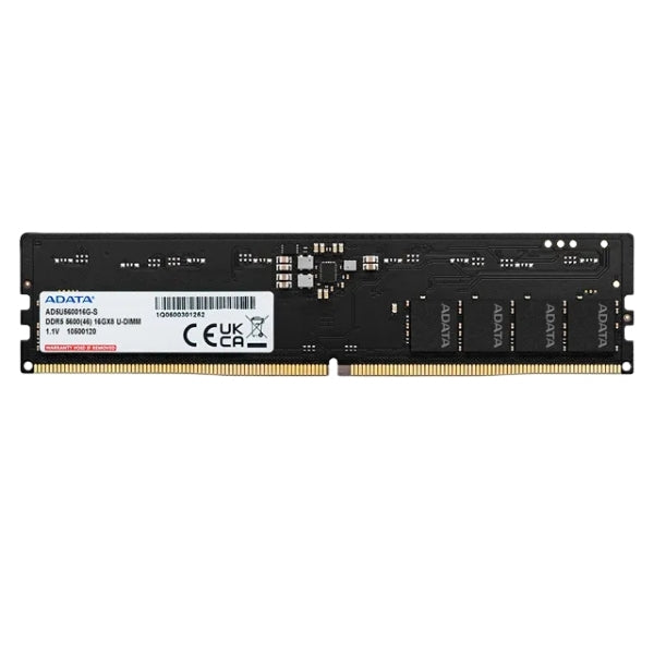 Memoria RAM - ADATA - 32GB - DDR5 - 5600MTs - SODIMM - CL46 - 1.1V - On-Die ECC - AD5S560032G-S - Vista