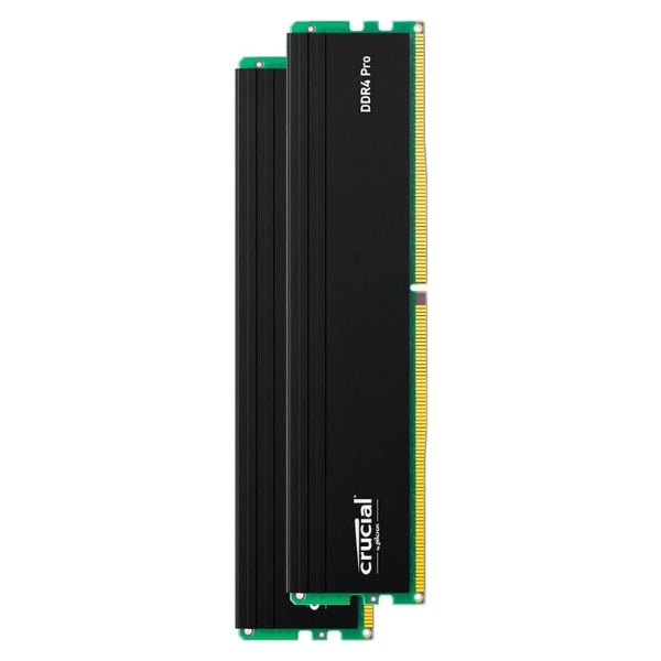 Memoria RAM - Crucial Pro - 64GB (2x32GB) DDR4 3200MHz - CL22 - Para PC - CP2K32G4DFRA32Aside