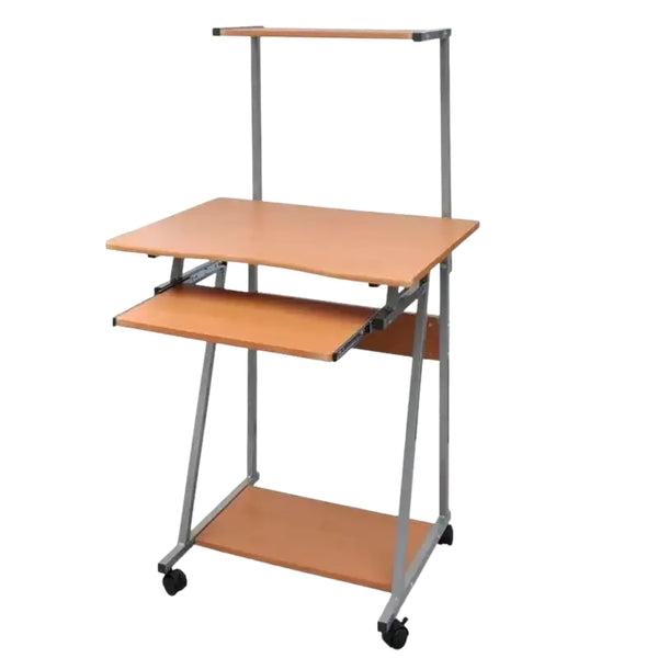 Mesa - Oficina - Aroa - Omega Station - AR-OT002WD - 90x55x89CM - Con - Ruedas - Madera