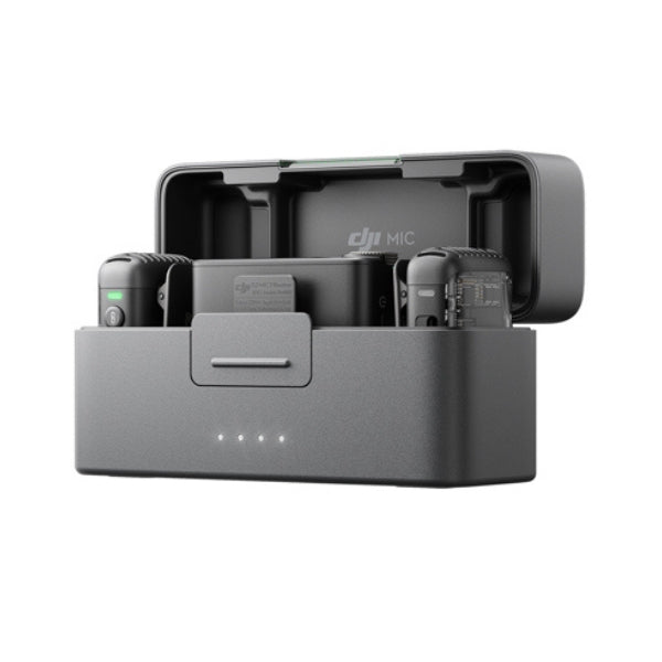 Micrófono-DJI-Mic-2-2-Person-Clip-On-Sistema-de-micrófono-inalámbrico-digital-con-Estuche-de-Carga