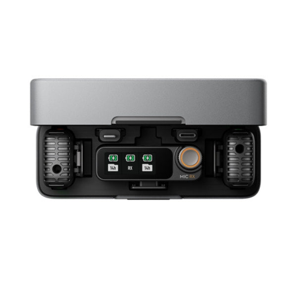 Micrófono-DJI-Mic-2-2-Person-Clip-On-Sistema-de-micrófono-inalámbrico-digital-con-Estuche-de-Carga