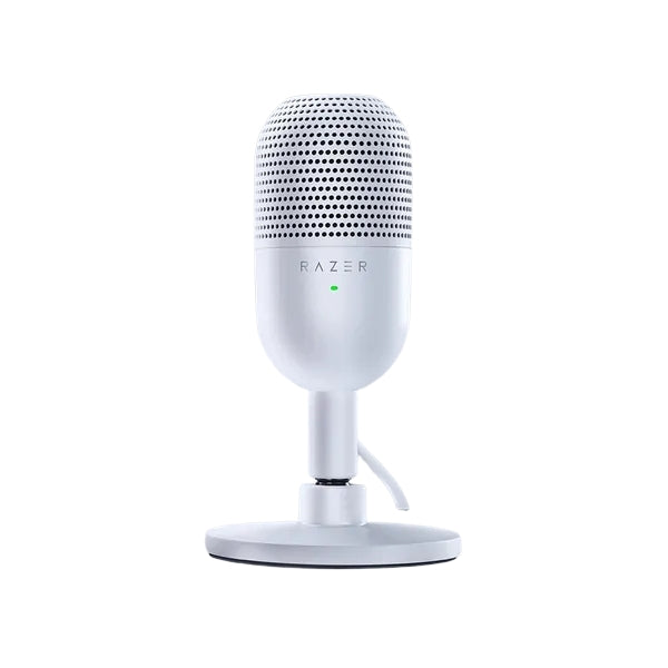 Micrófono - Gaming - Razer - Seiren - V3 - Mini - Condensador - USB - Supercardioide - Pulsar - para - Silenciar - Razer - Synapse - Blanco-