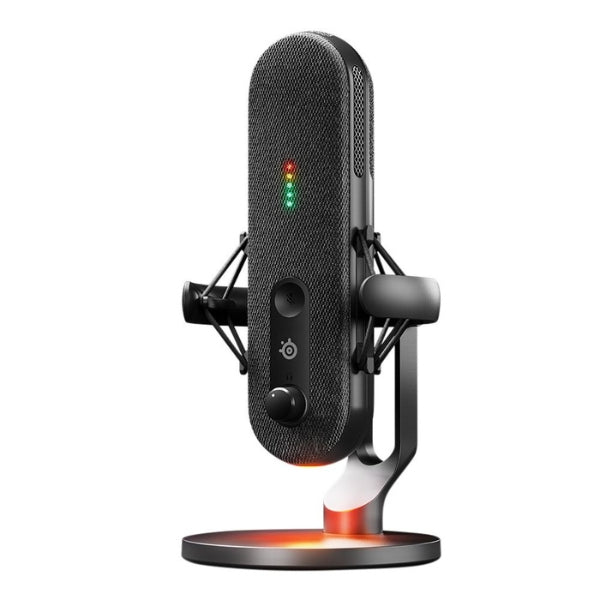 Micrófono - Gaming - SteelSeries - Alias - USB - Condenser - Microphone - Streaming - Recording - Content - Creation - 50Hz-20kHz - USB - 2.0 - 61601 - Negro