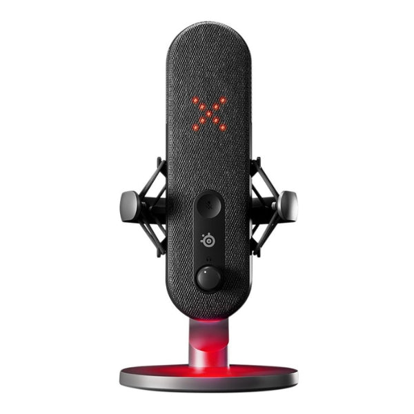 Micrófono - Gaming - SteelSeries - Alias - USB - Condenser - Microphone - Streaming - Recording - Content - Creation - 50Hz-20kHz - USB - 2.0 - 61601 - Negro