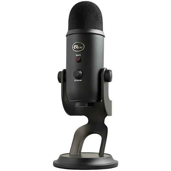 Micrófono Logitech Yeti Blackout USB 16 bits Negro - 988-000504
