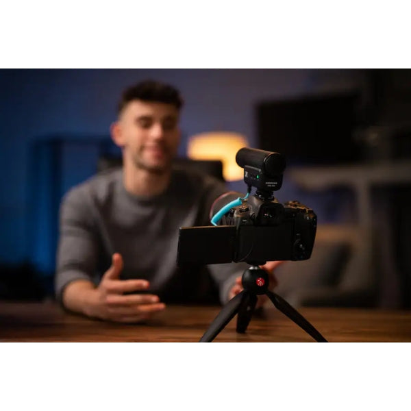 Micrófono-Sennheiser-MKE-400-Compact-Shotgun-Microphone-Black