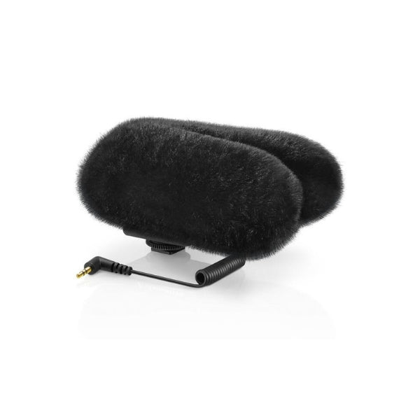 Micrófono-Sennheiser-MKE-440-Compact-Stereo-Shotgun-Microphone-with-3,5mm-Connector-for-Cameras-Black